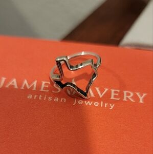 James Avery Texas Forged Ring
